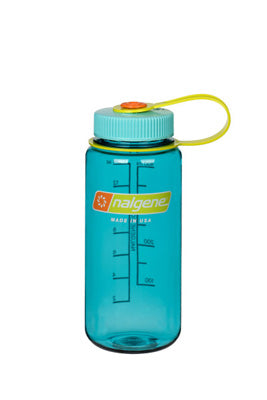 Nalgene Wide Mouth Sustain 16oz Water Bottle in Cerulean
