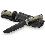 LionSTEEL M7 Fixed Blade Knife in Black