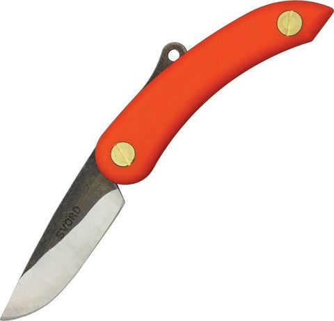 Svord Mini Peasant Folding Knife in Orange