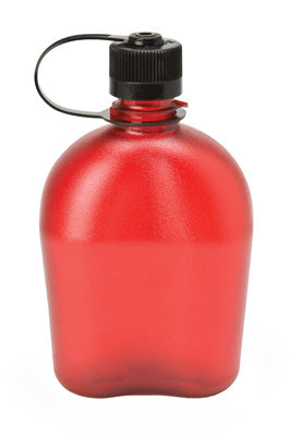 Nalgene Oasis Canteen Sustain 32oz Water Bottle in Red