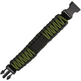 Survco Tactical Para Cord Watch Band in OD Green