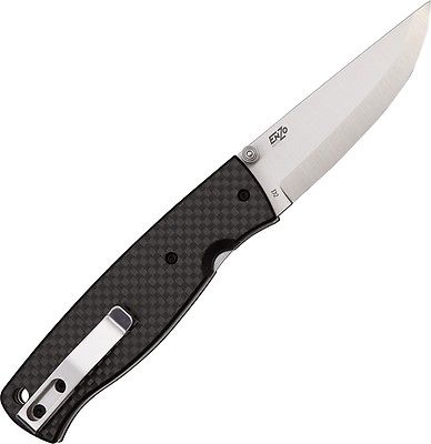 EnZo Birk 75 Black Folding Knife