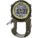 Dakota Zip Clip Digital Watch in Green