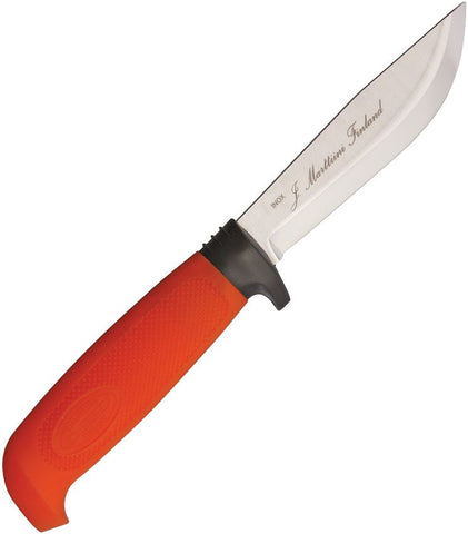 Marttiini Skinner Fixed Blade Knife Orange Handle