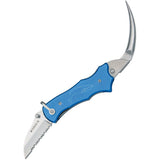 Myerchin Sailors Tool Linerlock Folding Knife in Blue